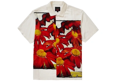 Pre-owned Supreme Jean Paul Gaultier Flower Power Rayon Shirt