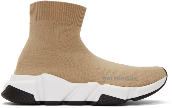 beige balenciaga runners