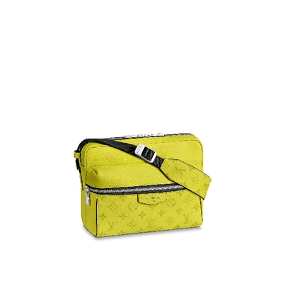 Pre-owned Louis Vuitton  Outdoor Messenger Monogram Bahia Eclipse Yellow