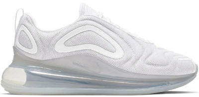 Pre-owned Nike Air Max 720 White Platinum (w) In White/white-metallic  Platinum-pure Platinum | ModeSens