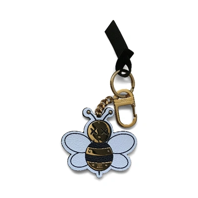 Pre-owned Dior X Kaws Bee Key Ring Brass