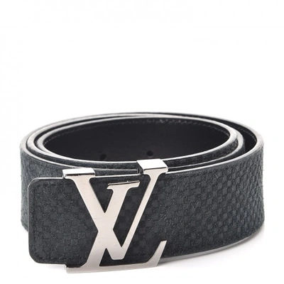 Louis Vuitton LV Initiales Mini Damier Leather Belt