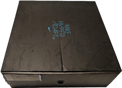 Pre-owned Nike Hyperadapt 1.0 Black (1st Release Black Box) In  Black/white-blue Lagoon | ModeSens