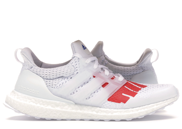 adidas ultra boost red and white