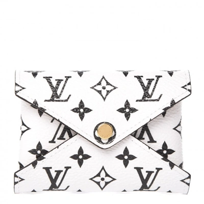 Pre-owned Louis Vuitton  Pochette Kirigami Insert Monogram Giant Small White