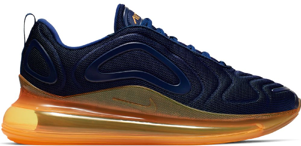 midnight navy laser orange
