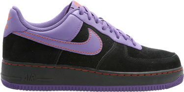 nike air force 1 orange and purple