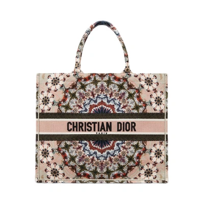 Pre-owned Dior Book Tote Kaleiscopic Multicolor