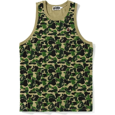 Pre-owned Bape  Abc One Point Tank Top Green