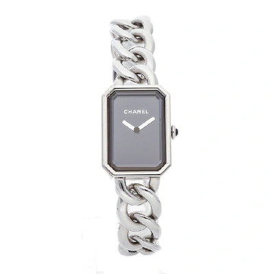 Pre-owned Chanel Premiere Chain H3250 In Stainless Steel