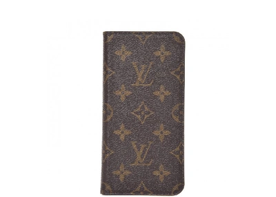 Louis Vuitton Monogram 7 Plus Iphone Folio Case - Brown - LOU692878