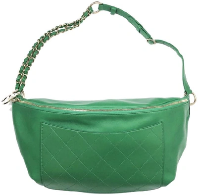 Pre-owned Chanel  X Pharrell Waist Bag Green