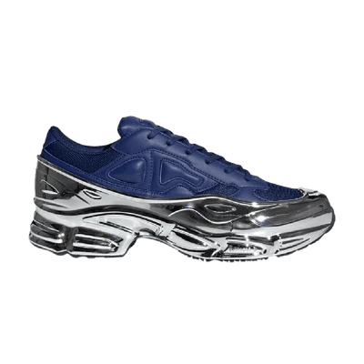 Pre-owned Adidas Originals  Ozweego Raf Simons Unity Ink Silver Metallic In Unity Ink/silver Metallic/silver Metallic