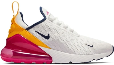 Pre owned Nike Air Max 270 Laser Fuchsia women s In Summit White