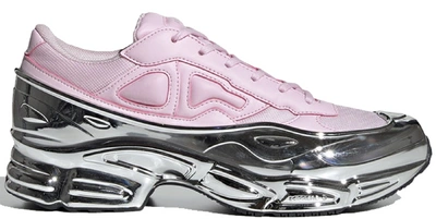Pre-owned Adidas Originals Ozweego Raf Simons Clear Pink Silver Metallic In  Clear Pink/silver Metallic/silver Metallic | ModeSens
