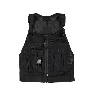 Pre-owned Nike  Mmw Beryllium Utility Vest Black