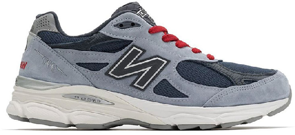 red and blue new balance 990