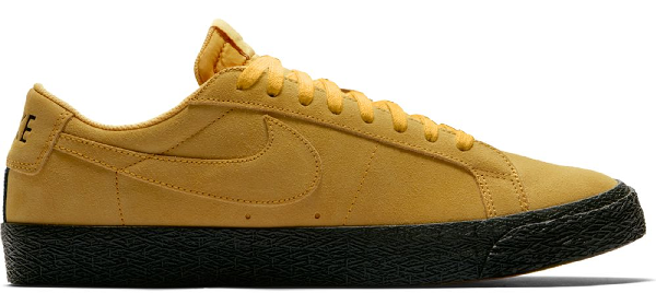 Pre Owned Nike Sb Zoom Blazer Low Yellow Ochre In Yellow Ochre Black Yellow Ochre Modesens