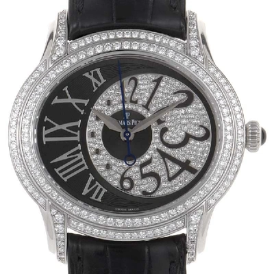 Pre-owned Audemars Piguet Millenary Novelty 77302bc.zz.d001cr.01 In White Gold