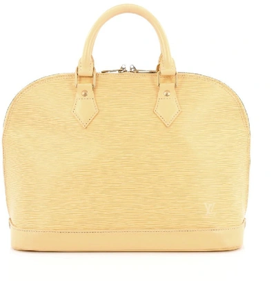 Pre-owned Louis Vuitton Alma Epi (without Accessories) Pm Vanilla