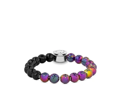 Monogram colors pearls bracelet deals