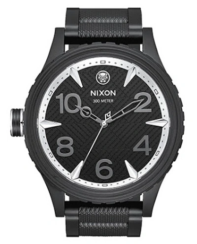 Nixon black online panther watch