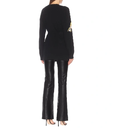 Shop Altuzarra Jareth Wool And Cashmere Cardigan In Black