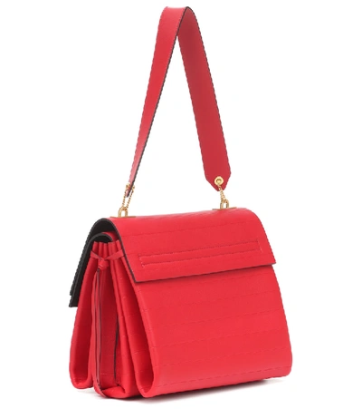 Shop Valentino Vring Medium Shoulder Bag In Red