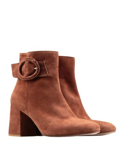Shop 8 By Yoox Ankle Boots In Brown