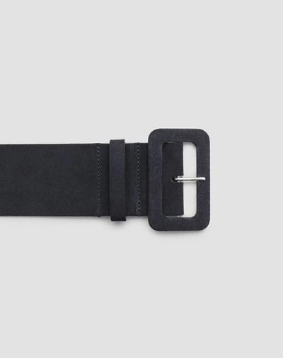 Shop 8 By Yoox High-waist Belt In Dark Blue