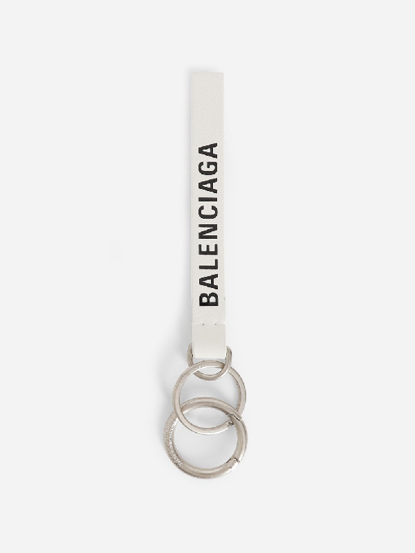 Balenciaga Keychains In White | ModeSens