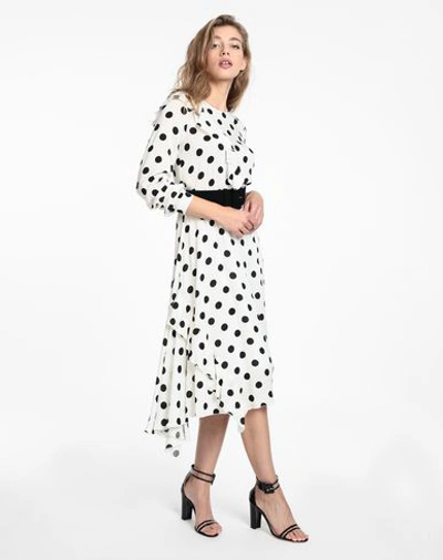Shop 8 By Yoox 3/4 Length Dresses In White