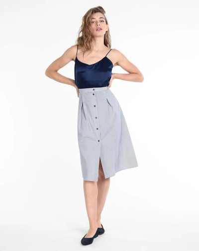 Shop 8 By Yoox 3/4 Length Skirts In Blue