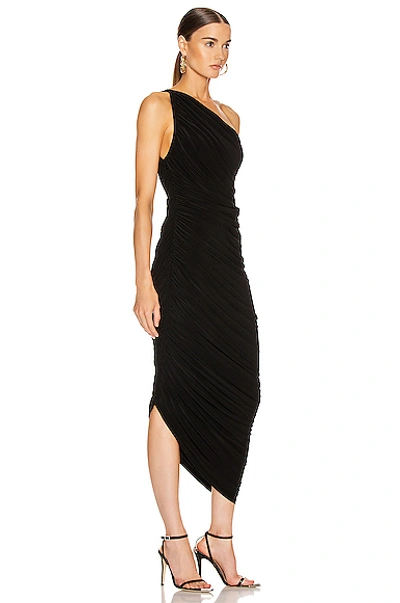 Shop Norma Kamali Diana Gown In Black