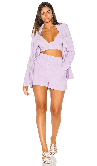Shop Song Of Style Lou Short In Purple