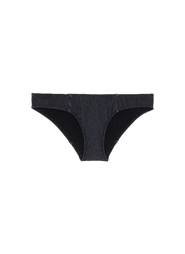 denim bikini bottoms