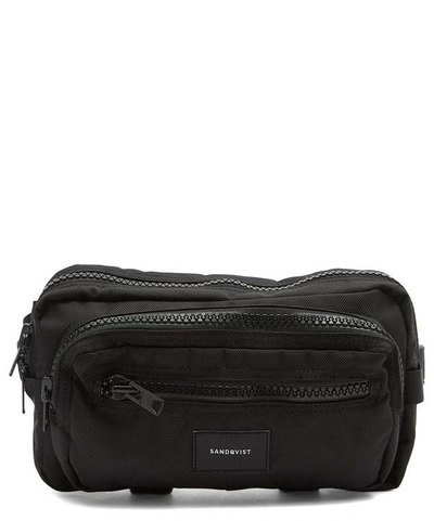 Shop Sandqvist Felix Ballistic Bum Bag In Black