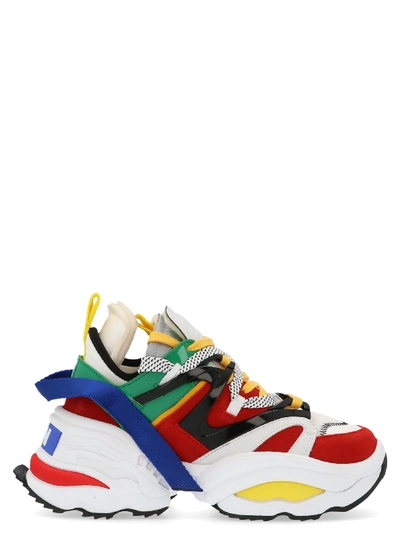 Shop Dsquared2 Giant Hike Shoes In Multicolor