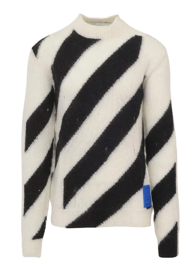 Shop Off-white Sweater In Multicolor