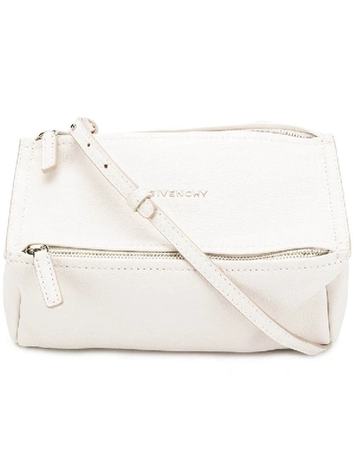 Shop Givenchy Small Pandora Crossbody In White