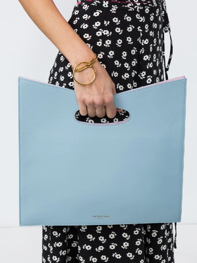 Shop Sara Battaglia Bustina Round Handle Handbag