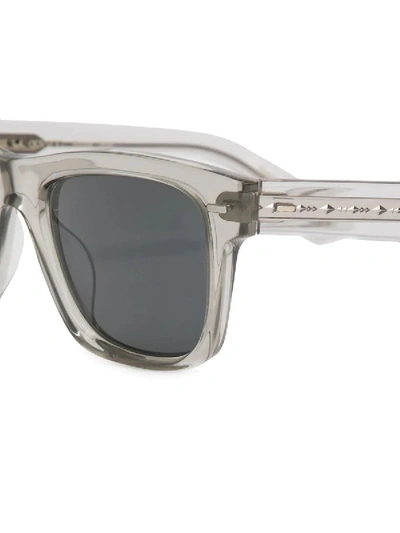 Shop Oliver Peoples Transparent Frame Sunglasses In Black