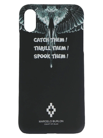 Shop Marcelo Burlon County Of Milan Catch Them Wings X Case In Black/multi