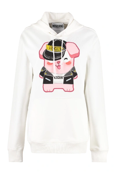 Shop Moschino X The Sims Hoodie In Beige