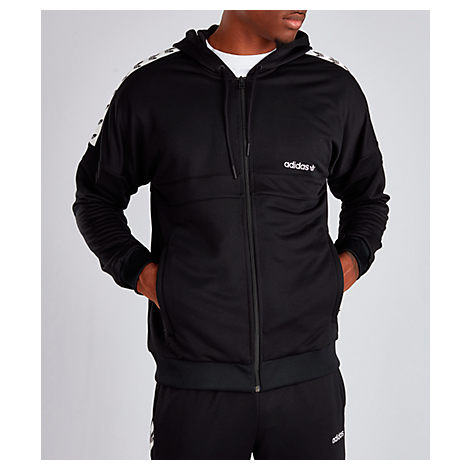 adidas originals tape full zip hoodie