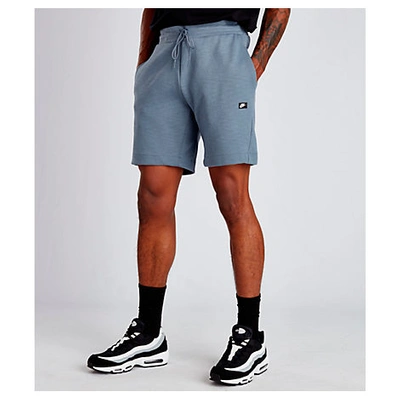 Shop Nike Men's Sportswear Optic Shorts In Blue