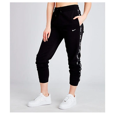 Nike Women's Tape Jogger Pants, Black - Size Small