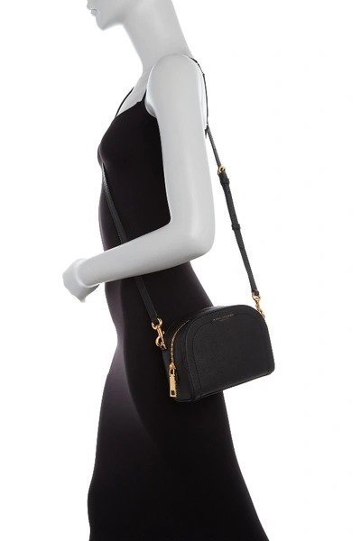 Shop Marc Jacobs Playback Leather Crossbody Bag In Black
