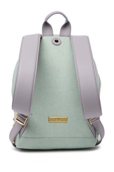 Shop Zac Zac Posen Eartha Iconic Small Jeweled Backpack In Lght/pl Bl