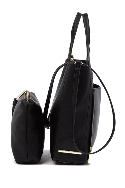 Shop Steve Madden Mini Cori Tote Bag In Black